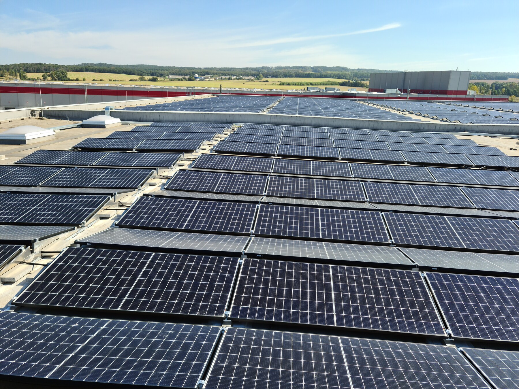 Fotovoltaická realizace Penny v Dobřanech